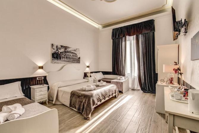Hotel Smart Lux Roma Veneto Exterior foto